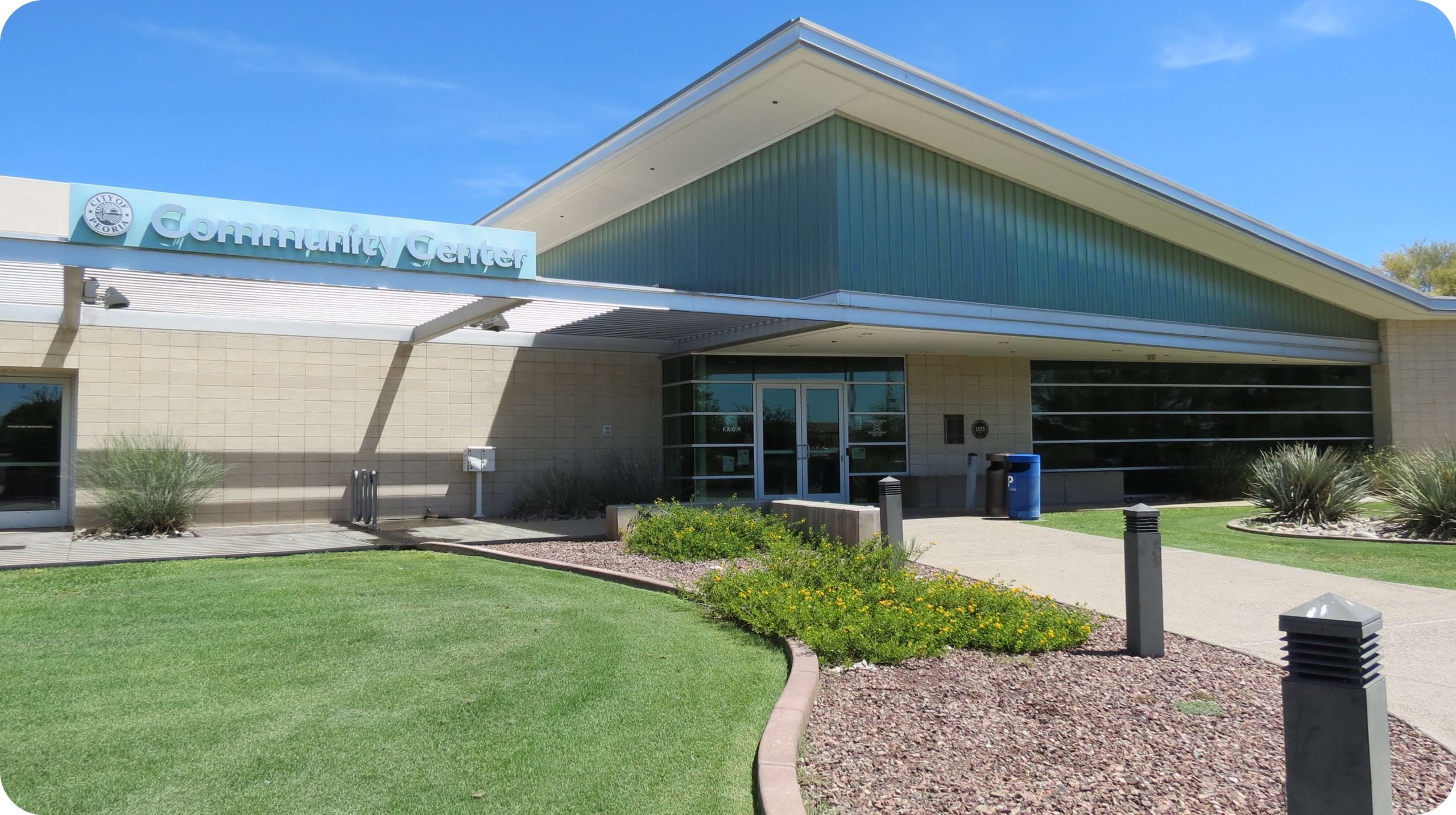 Rendering of the Adult Day Health Center Peoria Patio